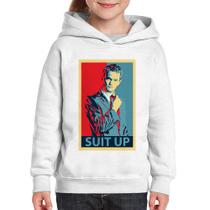 Moletom Infantil Suit Up Barney Stinson - Foca na Moda