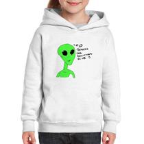 Moletom Infantil Thank's For Believing In Me Alien - Foca na Moda