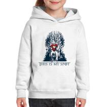 Moletom Infantil This Is My Spot - Foca na Moda