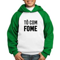 Moletom Infantil Tô com fome - Foca na Moda