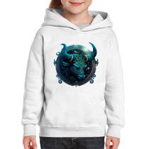 Moletom Infantil Touro Sígno - Foca na Moda