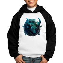 Moletom Infantil Touro Sígno - Foca na Moda