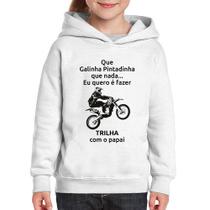 Moletom Infantil Trilha com o papai - Foca na Moda