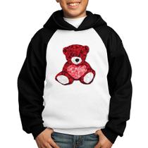 Moletom Infantil Urso Mosaico - Foca na Moda
