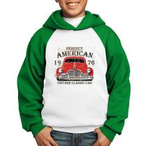 Moletom Infantil Vintage Classic Car - Foca na Moda
