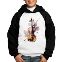 Moletom Infantil Violino - Foca na Moda