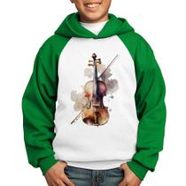 Moletom Infantil Violino - Foca na Moda