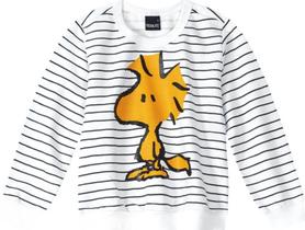 Moletom Infantil Woodstock Snoopy Branco - Malwee