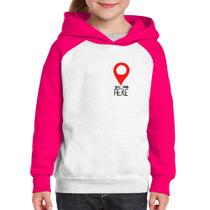 Moletom Infantil You Are Here - Foca na Moda