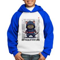 Moletom Infantil You cat see my ninja moves - Foca na Moda