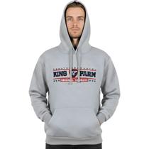 Moletom King Farm Masculino Original Bordado Em Relevo Capuz Moletom King Farm Masculino Original Bordado Em Relevo Capuz