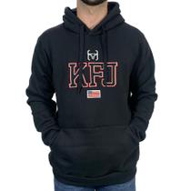 Moletom King Farm Preto Original Com Capuz