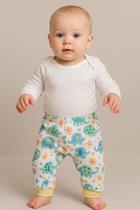 Moletom Kit Com 3 Mijão Sem Pé Roupas Bebê Inverno