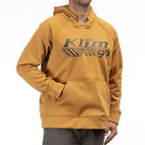 Moletom KLIM 2XL Marrom Dourado com Capuz Moletom KLIM 2XL Marrom Dourado com Capuz