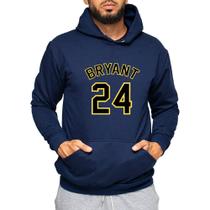 Moletom Kobe Bryant 24 Jogador Basquete Blusa Estampada Edição Fã