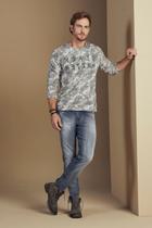 Moletom Lado Avesso Blusa Black Matter Cinza