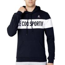 Moletom le coq sportif com capuz marinho