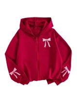 Moletom leve feminino com capuz BEAUDRM com zíper 11Y