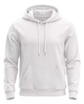 Moletom Liso Algodão Unissex Blusa De Frio Canguru Flanelado Moletom Liso Algodão Unissex Blusa De Frio Canguru Flanelado