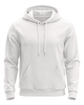 Moletom Liso Algodão Unissex Blusa De Frio Canguru Flanelado