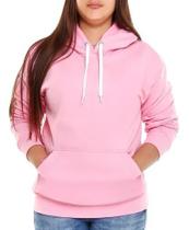 Moletom Liso Masculino E Feminino Blusa De Frio Canguru