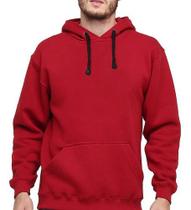 Moletom Liso Masculino E Feminino Blusa De Frio Canguru