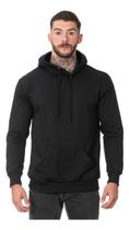 Moletom Liso Masculino Flanelado Blusa De Frio Com Capuz Moletom Liso Masculino Flanelado Blusa De Frio Com Capuz