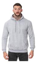 Moletom Liso Masculino Flanelado Blusa De Frio Com Capuz