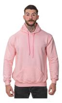 Moletom Liso Masculino Flanelado Blusa De Frio Com Capuz