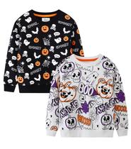 Moletom LOKTARC para meninos com gola redonda de Halloween de 6 a 7 anos