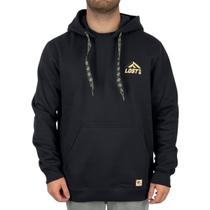 Moletom Lost Canguru Get Preto