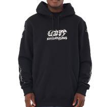 Moletom Lost Canguru Roses WT26 Masculino Preto Moletom Lost Canguru Roses WT26 Masculino Preto