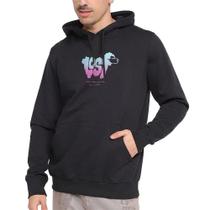 Moletom Lost Sheep Texture WT23 Masculino Preto Moletom Lost Sheep Texture WT23 Masculino Preto
