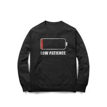 Moletom Low Patience Studio Geek