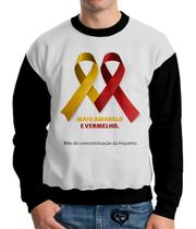 Moletom Maio Amarelo e Maio Vermelho Infantil UNISSEX casaco Moletom Maio Amarelo e Maio Vermelho Infantil UNISSEX casaco