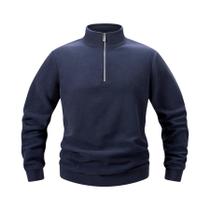 Moletom Masculino 3XL Com Capuz De Fleece, Casual, Gola Alta, Zíper De 1/4, Clássico Esportivo Moletom Masculino 3XL Com Capuz De Fleece, Casual, Gola Alta, Zíper De 1/4, Clássico Esportivo