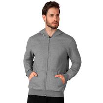 Moletom Masculino Aberto Canguru Capuz Básico