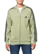 Moletom masculino Adidas, tamanho alto, Essentials, 3 listras, lã Moletom masculino Adidas, tamanho alto, Essentials, 3 listras, lã
