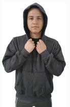 Moletom Masculino Blusa De Frio Casaco Com Capuz Bolso Canguru Agasalho Algodão Cinza Moletom Masculino Blusa De Frio Casaco Com Capuz Bolso Canguru Agasalho Algodão Cinza