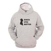 Moletom Masculino Canguru Black Lives Matter com Capuz