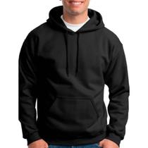 Moletom Masculino Canguru Blusa Casaco Abrigo Algodão Liso Confortável Capote