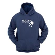 Moletom Masculino Canguru Capuz Estampa Roller Skates