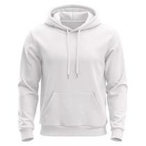 Moletom Masculino Canguru Capuz Flanelado Casaco Inverno Confortável Estiloso Quente