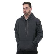 Moletom masculino canguru com capuz liso de bolso inverno cor - grafite Moletom masculino canguru com capuz liso de bolso inverno cor - grafite