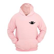 Moletom Masculino Canguru Estampa Warrior com Capuz