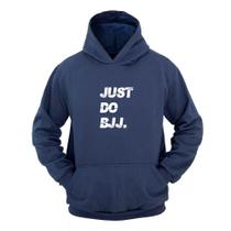 Moletom Masculino Canguru Flanelado Jiu Jitsu Just Estampado