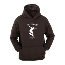 Moletom Masculino Canguru Flanelado Skate California Inverno