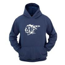 Moletom Masculino Canguru Índio com Capuz Confortável