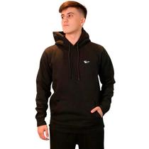 Moletom Masculino Canguru Preto