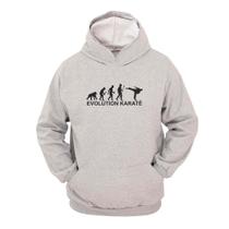 Moletom Masculino Canguru Ragor Estampa Evolution Karatê